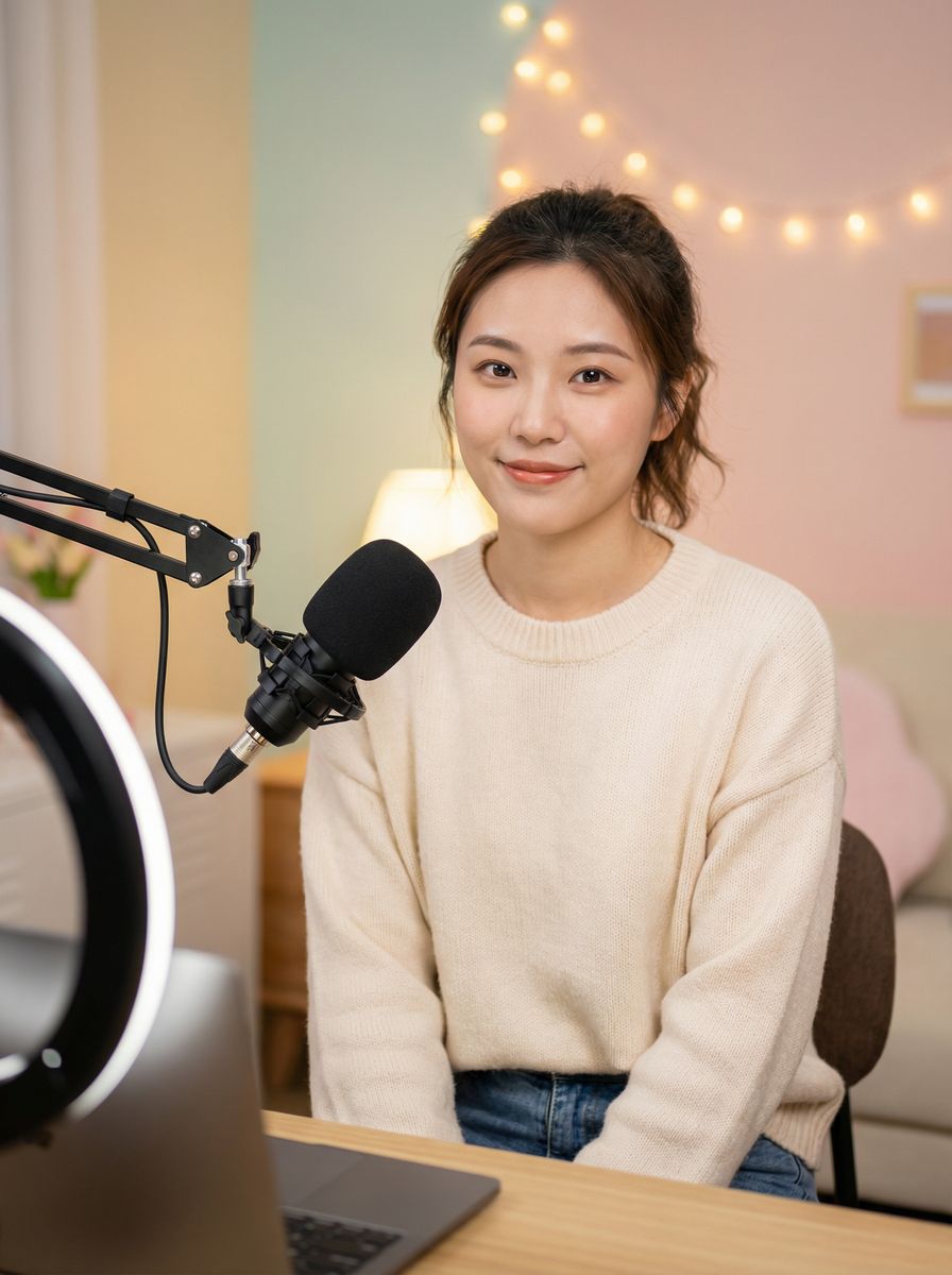 女神视频-清新直播间布置教程视频